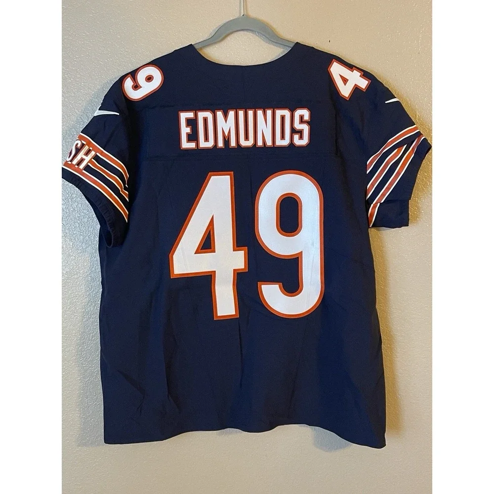 Men's 52 NWOT Chicago Bears Tremaine Edmunds #49 Nike Authentic Vapor Jersey